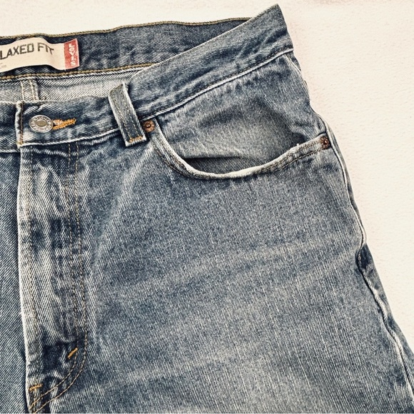 Vintage Levi’s 550 Light Wash Faded Relaxed Tapered Loose “Mom” Jeans Size 34/30 - Picture 7 of 15